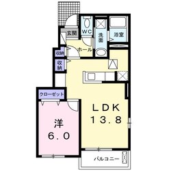 ガーデン　Ｍの物件間取画像